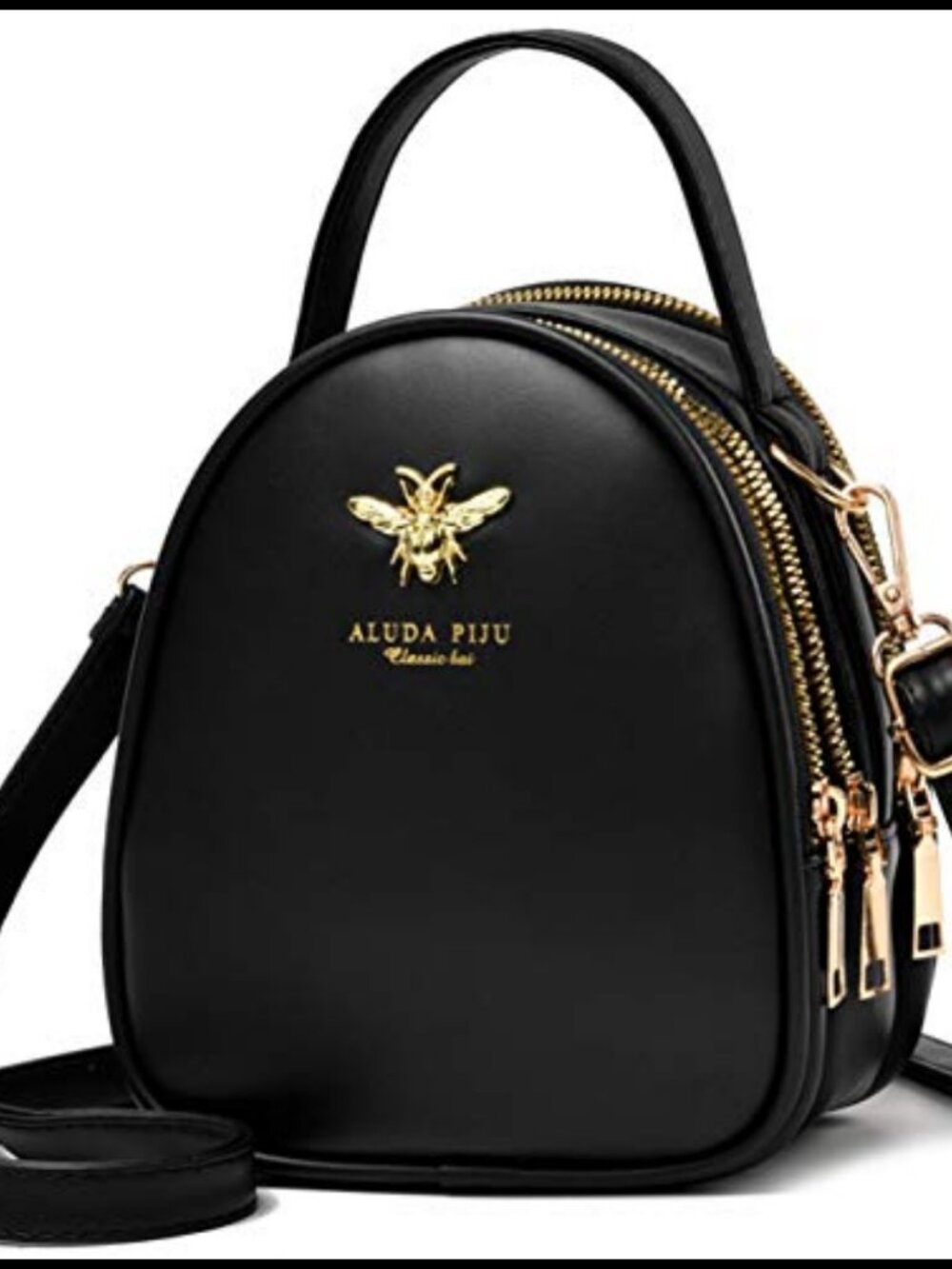 Small Faux Leather Crossbody Bag Shoulder Handbag